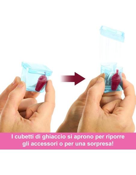 Barbie - Pop Reveal Serie Frutta, Bambola a Tema spremuta di Anguria