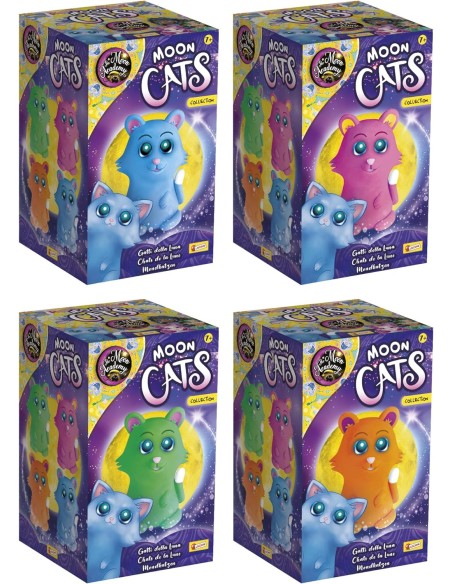 Lisciani - The Moon Academy Magic Cats  Crea i Tuoi Gatti Magici