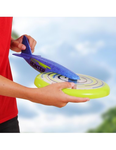 Jet Disc Hunter blu-verde