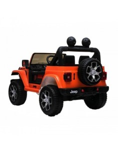 Auto elettrica 12V JEEP WRANGLER Rubicon Arancio R/C 2