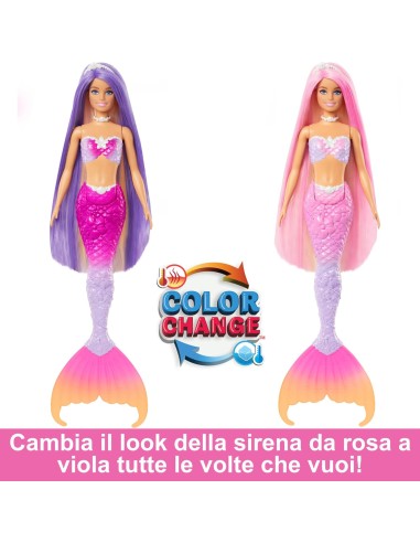 Barbie - Malibu Sirena colori del mare