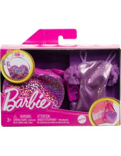 Barbie borsette + vestito compleanno