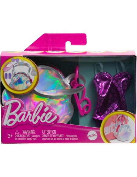 Barbie borsette + vestito da spiaggia