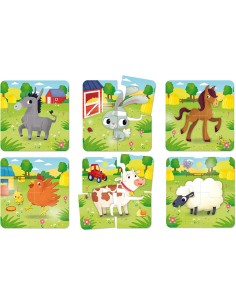 Carotina Baby Puzzle La Fattoria 2