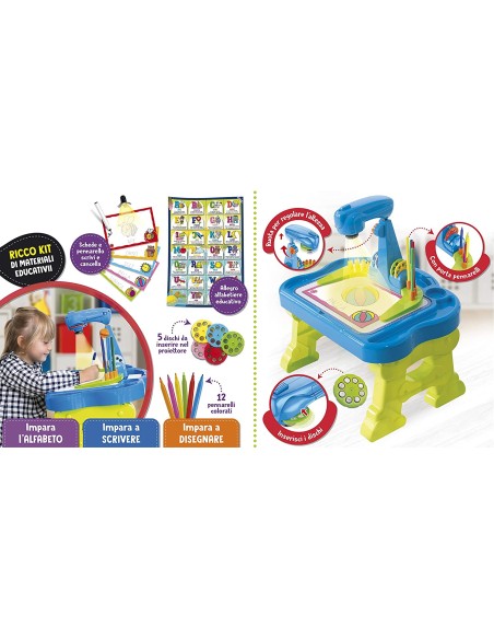 Carotina Banchetto Proiettore Led Scuola Di Scrittura