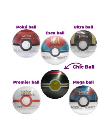 Pokemon Best of 2021 Poke Ball Tin colori...
