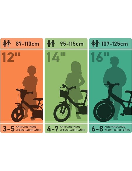 BICICLETTA 16'' BATMAN