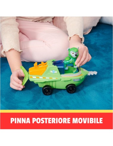 Paw Patrol - Veicolo Trasformabile Aqua Pups di...