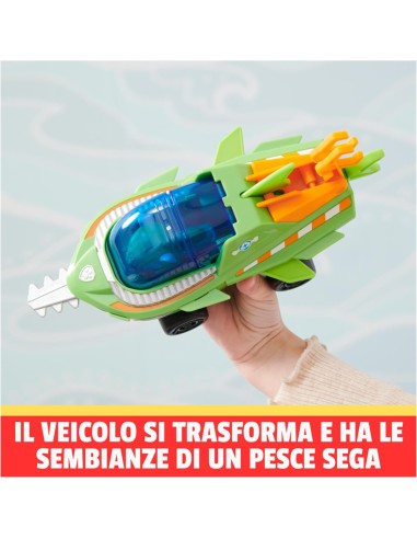 Paw Patrol - Veicolo Trasformabile Aqua Pups di...