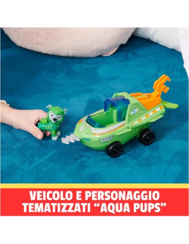 Paw Patrol - Veicolo Trasformabile Aqua Pups di...