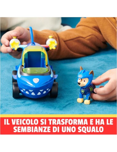 Paw Patrol - Veicolo Trasformabile Aqua Pups di...