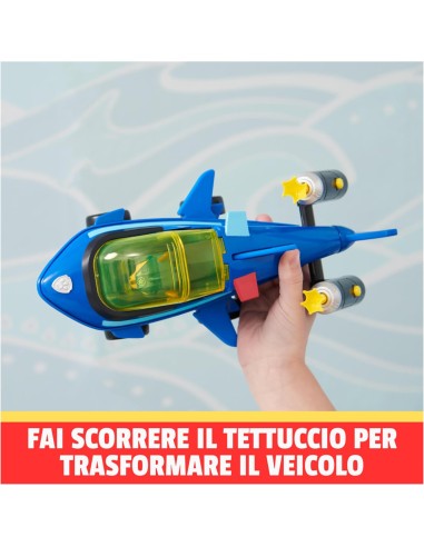 Paw Patrol - Veicolo Trasformabile Aqua Pups di...