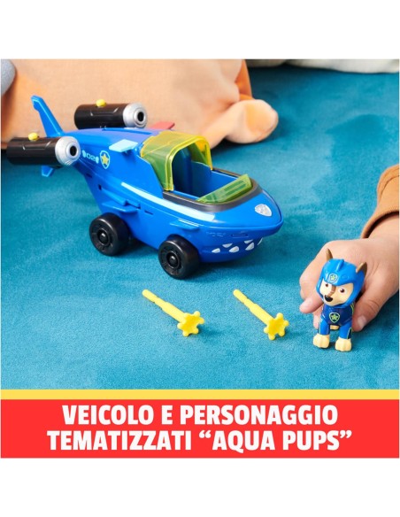 Paw Patrol - Veicolo Trasformabile Aqua Pups di Chase
