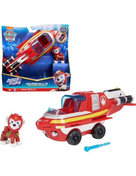 Paw Patrol - Veicolo Trasformabile Aqua Pups di Marshall