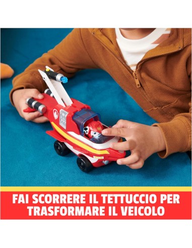 Paw Patrol - Veicolo Trasformabile Aqua Pups di...