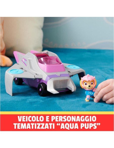 Paw Patrol - Veicolo Trasformabile Aqua Pups di Skye