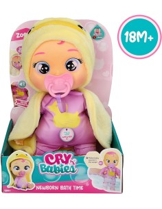 Cry Babies Newborn Bath Time Zoe 2