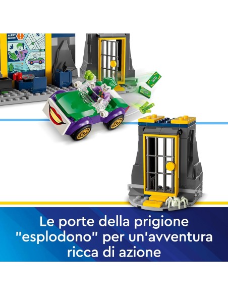 Lego Super Heroes - Batcaverna con Batman, Batgirl e The Joker