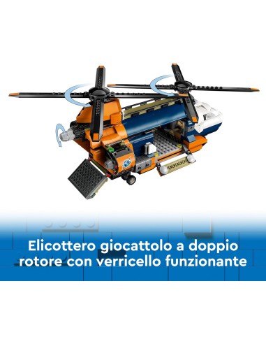 Lego City - Elicottero dell'Esploratore della...