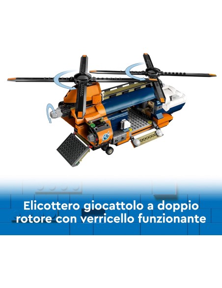 Lego City - Elicottero dell'Esploratore della Giungla