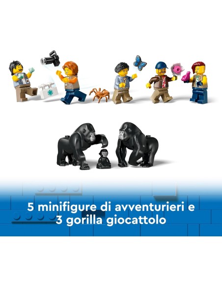 Lego City - Elicottero dell'Esploratore della Giungla