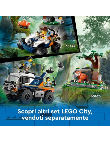 Lego City - Elicottero dell'Esploratore della Giungla