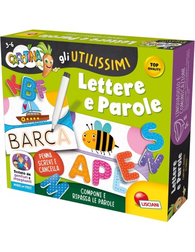 Carotina gli Utilissimi - Lettere e Parole