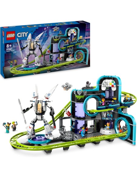 Lego City - Montagne Russe di Robot World