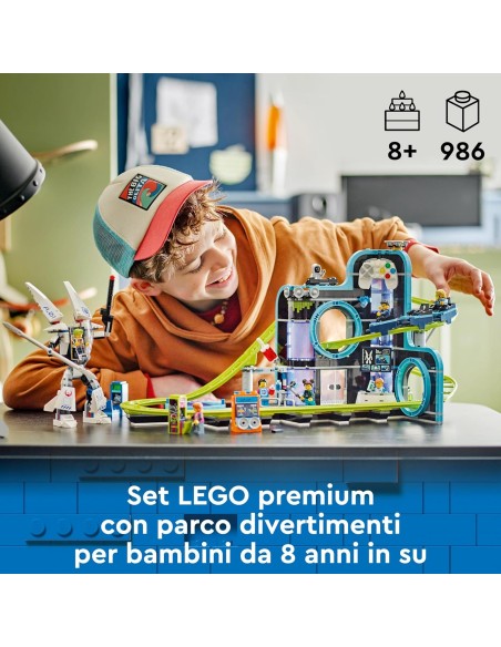 Lego City - Montagne Russe di Robot World