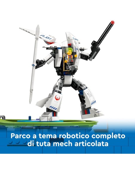 Lego City - Montagne Russe di Robot World