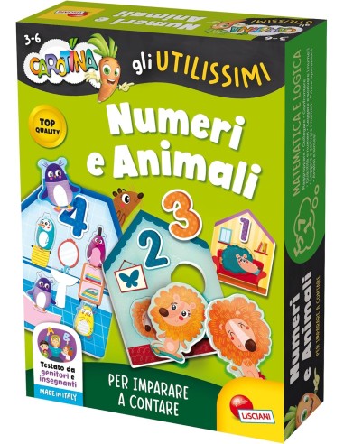 Carotina gli Utilissimi - Numeri e Animali