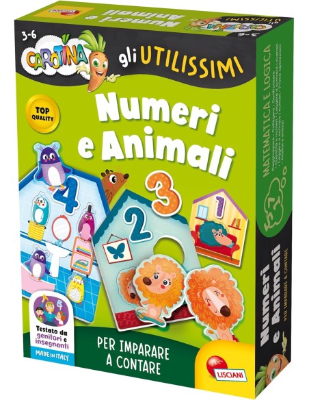 Carotina gli Utilissimi - Numeri e Animali
