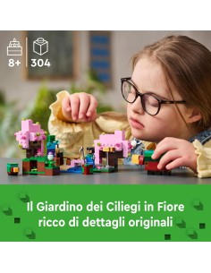Lego Minecraft - Il Giardino del Ciliegio in Fiore 2