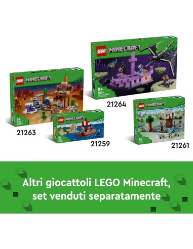 Lego Minecraft - Il Giardino del Ciliegio in Fiore