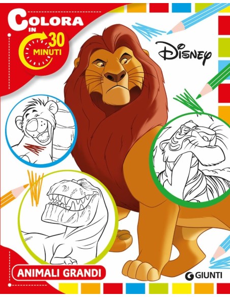 Giunti - Colora in 30 minuti 8 titoli assortiti 