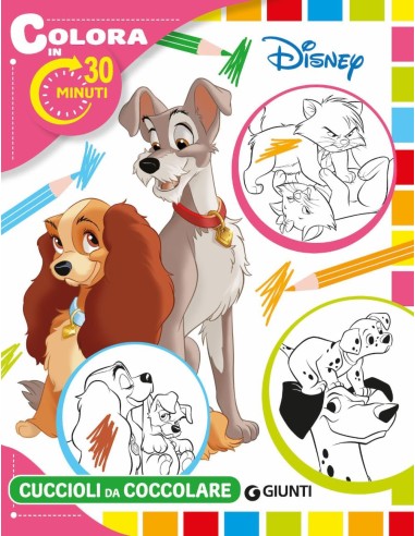 Giunti - Colora in 30 minuti 8 titoli assortiti 