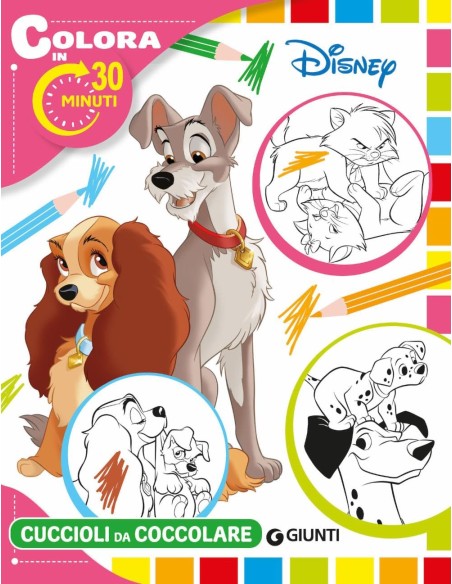 Giunti - Colora in 30 minuti 8 titoli assortiti 