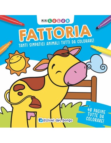 Giunti - Minicolor Fattoria Tanti Simpatici...
