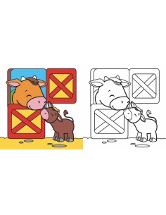 Giunti - Minicolor Fattoria Tanti Simpatici Animali da... 2