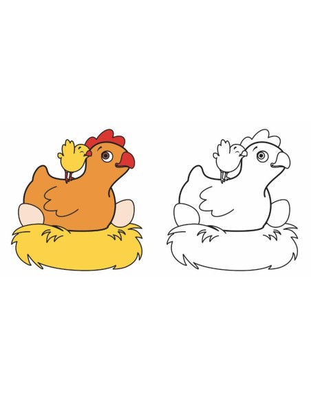 Giunti - Minicolor Fattoria Tanti Simpatici Animali da Colorare