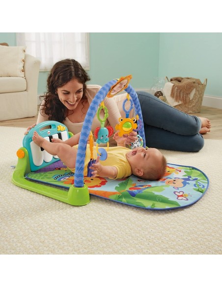 Palestrina Fisher-Price Con Piano Portatile - 3 Livelli Di Apprendimento, 10 Giocattoli, Per Bambini 0+ Mesi