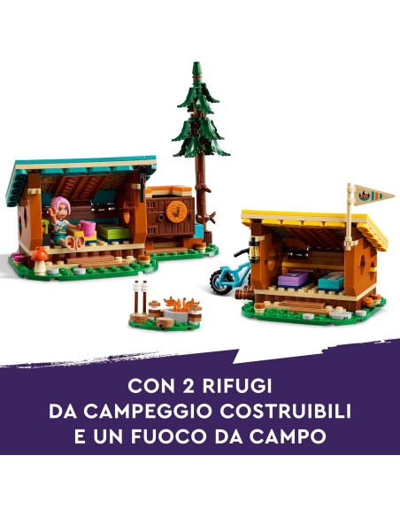 Lego Friends - Cabine Relax al Campo Avventure
