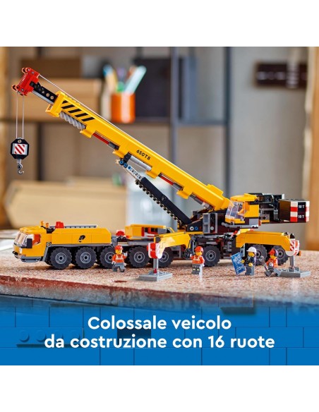 Lego City - Gru da Cantiere Mobile Gialla