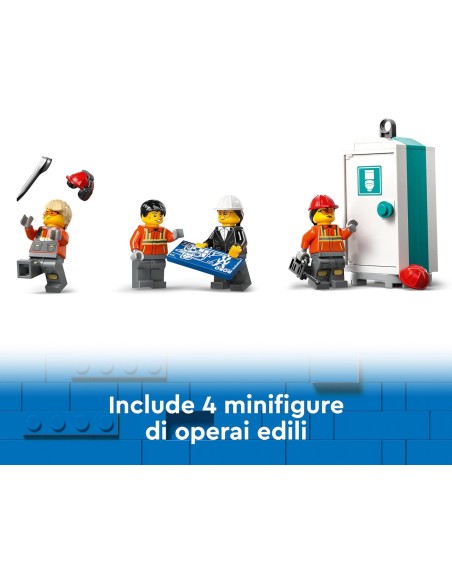 Lego City - Gru da Cantiere Mobile Gialla