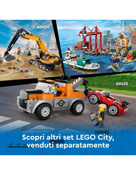 Lego City - Gru da Cantiere Mobile Gialla