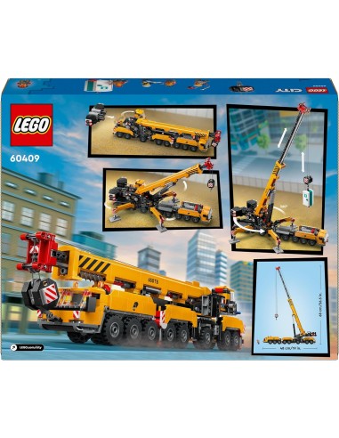 Lego City - Gru da Cantiere Mobile Gialla