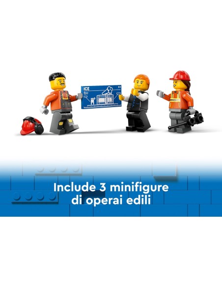 Lego City - Escavatore da Cantiere Giallo