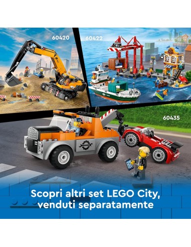 Lego City - Escavatore da Cantiere Giallo
