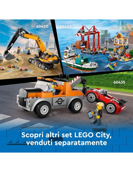 Lego City - Escavatore da Cantiere Giallo
