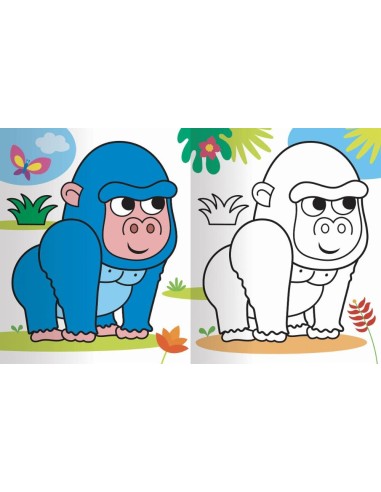 Colorare animali del mondo